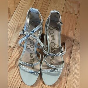 Sam Edelman - Size 8.5 - Snakeskin Heels